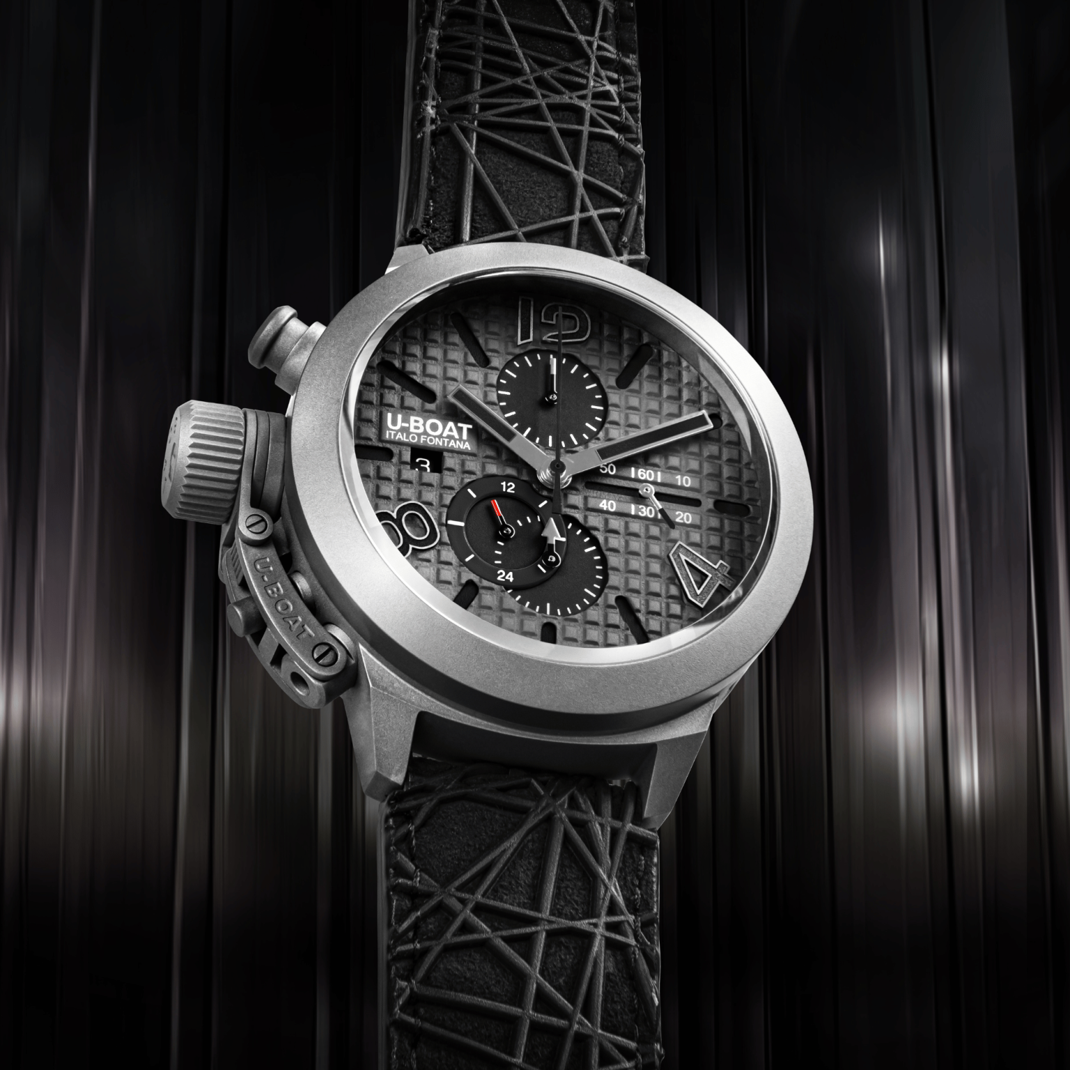 U-Boat Classico 45 Titanium Tungsten Chronograph Men’s Grey Watch