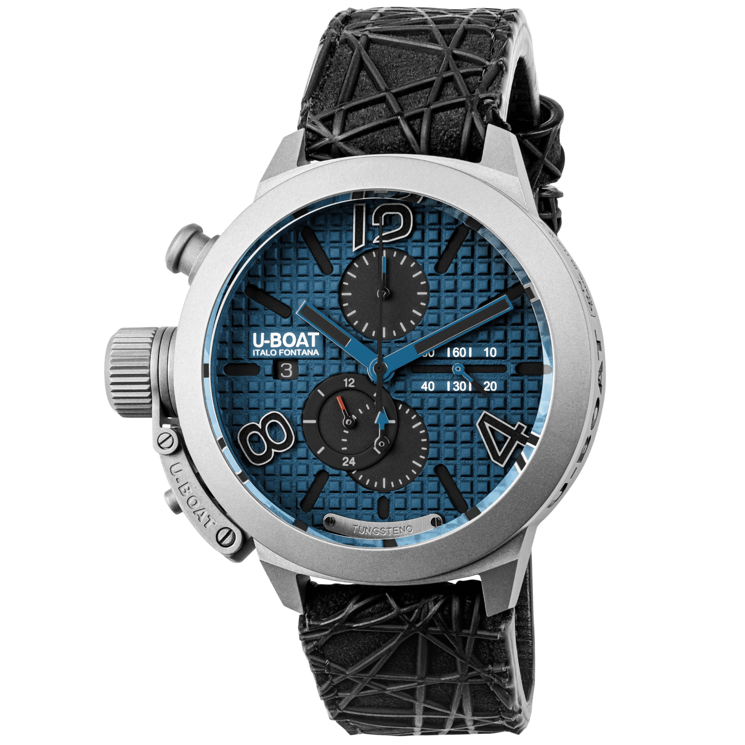 U-Boat Classico 45 Titanium Tungsten Chronograph Men’s Blue Watch