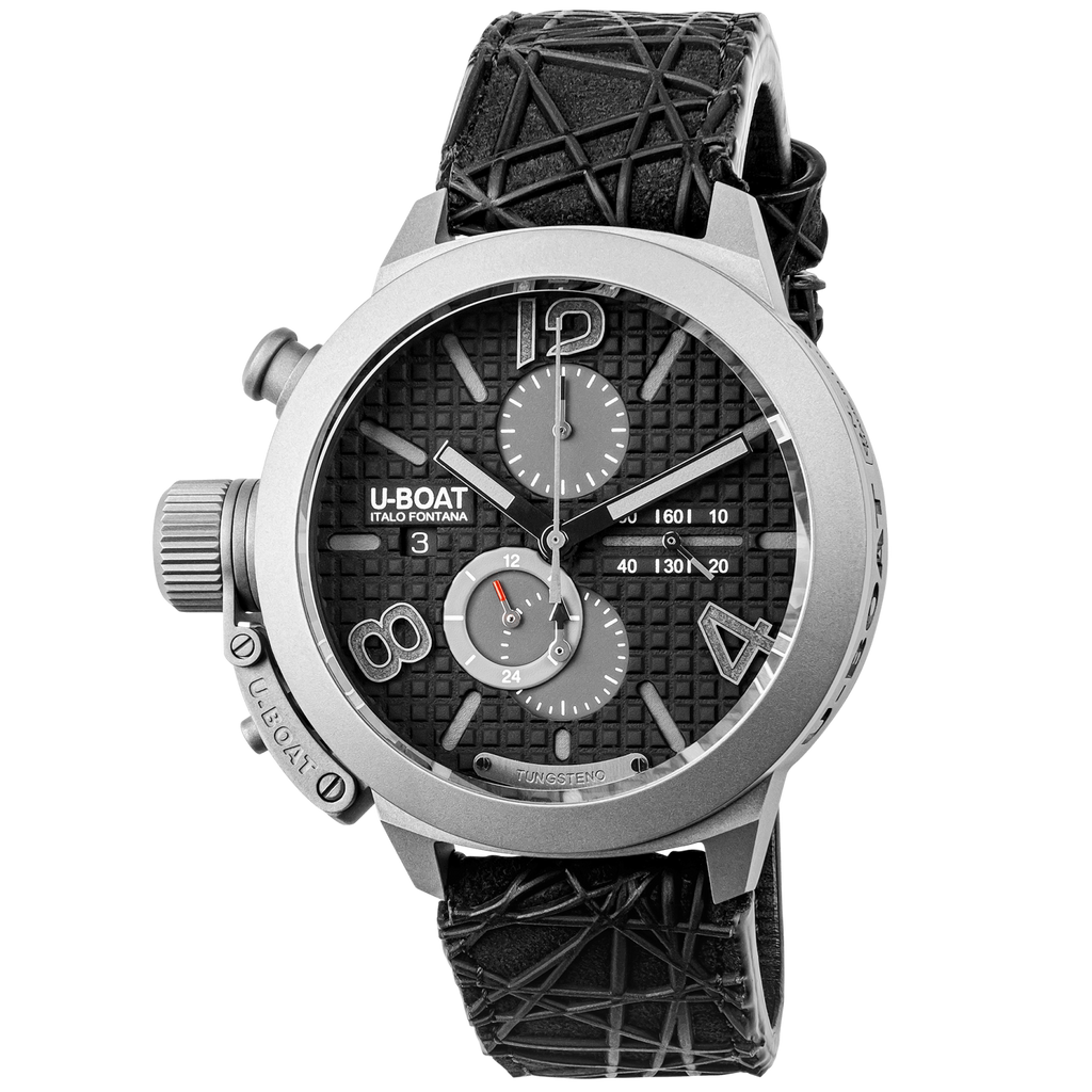 U-Boat Classico 45 Titanium Tungsten Chronograph Men’s Black Watch