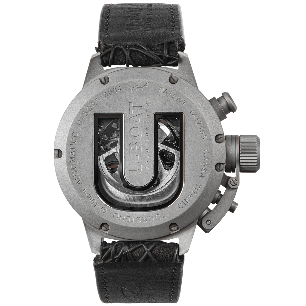 U-Boat Classico 45 Titanium Tungsten Chronograph Men’s Black Watch