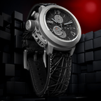 U-Boat Classico 45 Titanium Tungsten Chronograph Men’s Black Watch