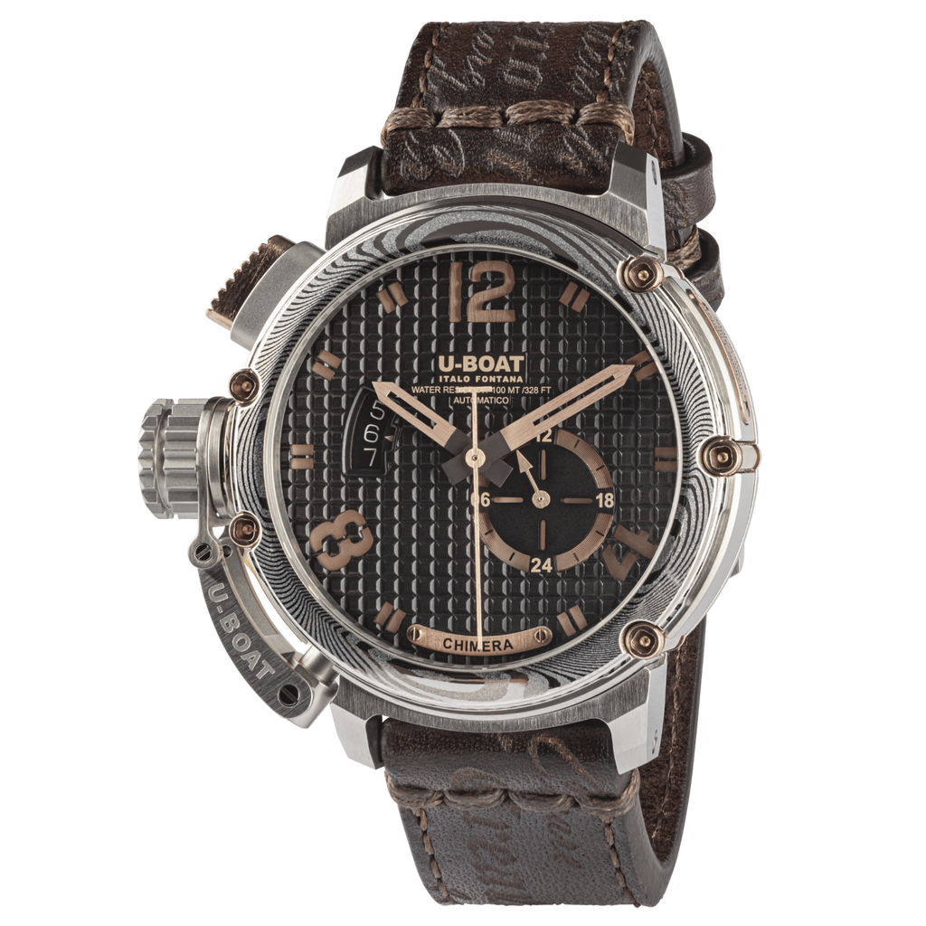 U-Boat Chimera Damascus Bronze Men’s Black Watch