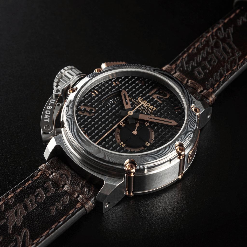 U-Boat Chimera Damascus Bronze Men’s Black Watch