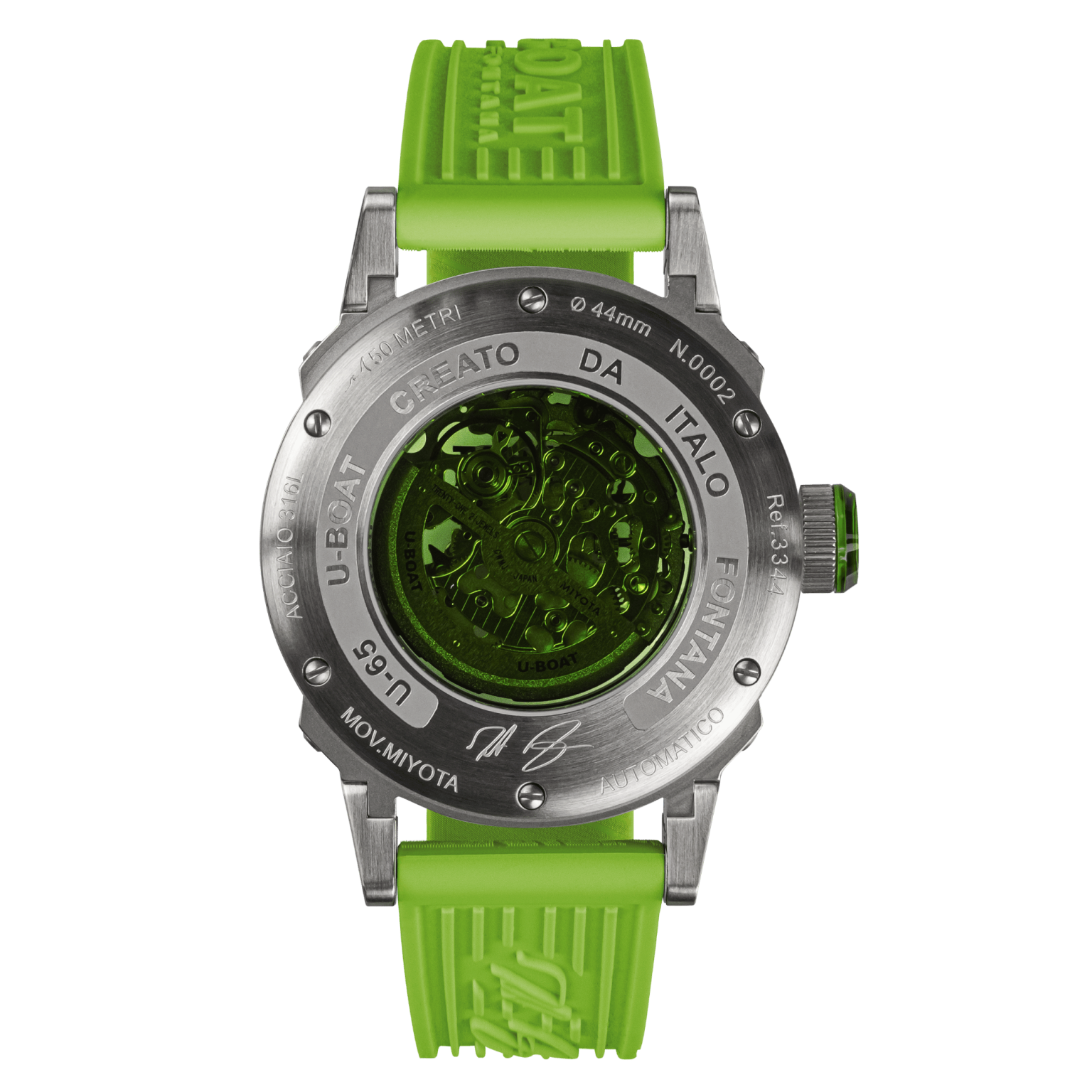 U-Boat U-65 Automatic Men's Green Watch