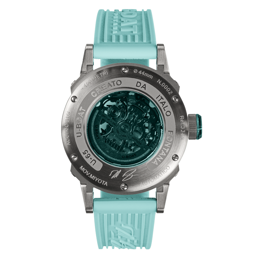 U-Boat U-65 Automatic Men's Turquoise Watch