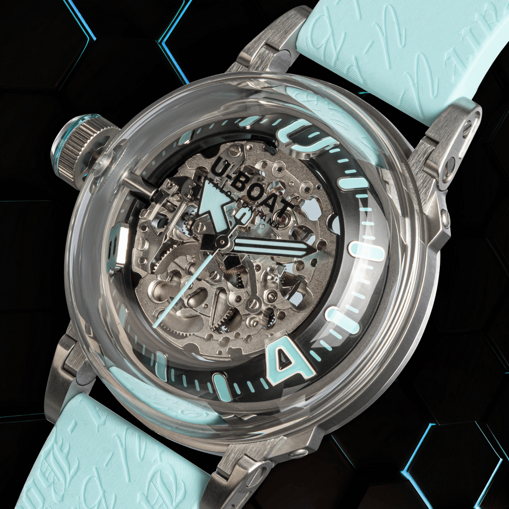 U-Boat U-65 Automatic Men's Turquoise Watch