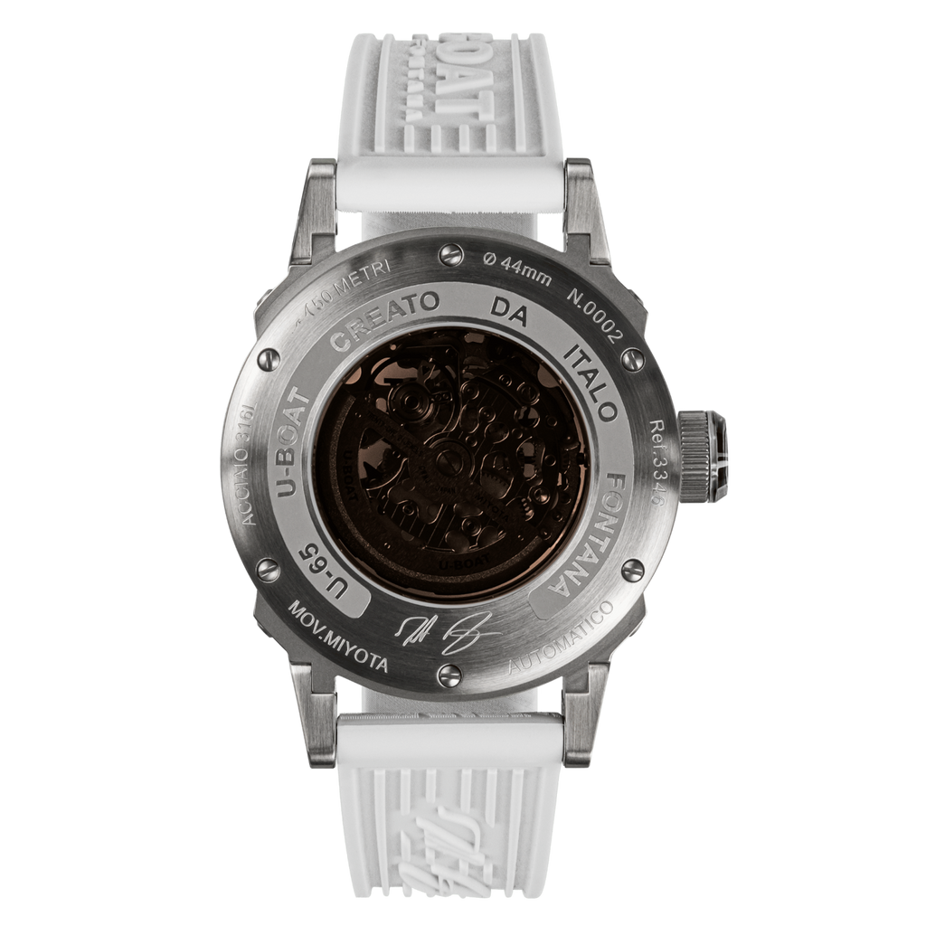 U-Boat U-65 Automatic Men's White Watch