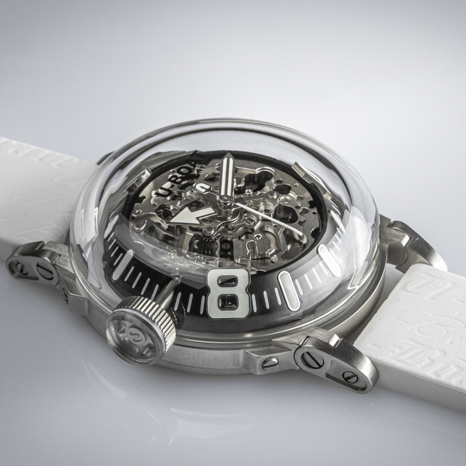 U-Boat U-65 Automatic Men's White Watch
