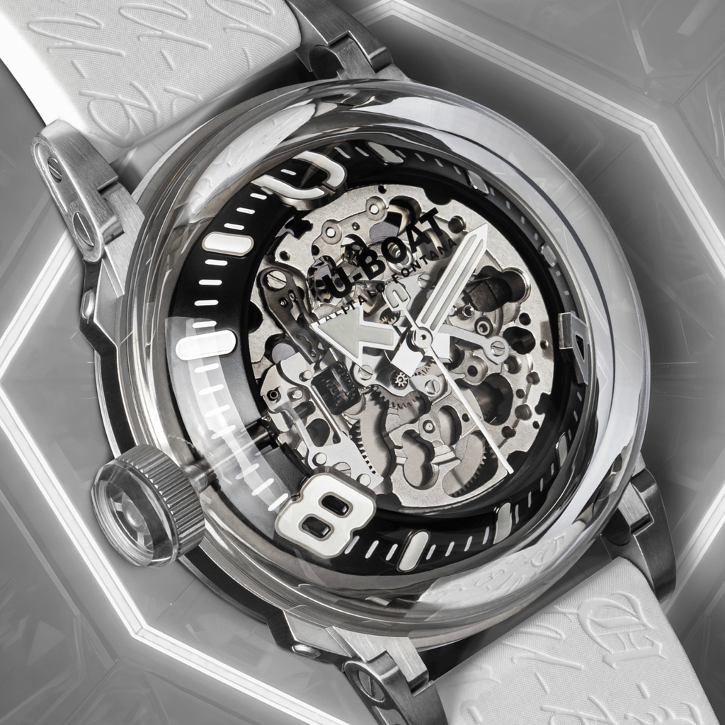 U-Boat U-65 Automatic Men's White Watch