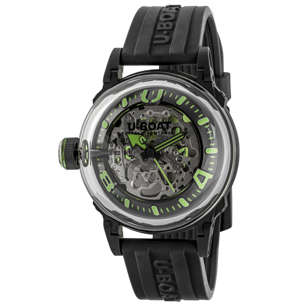 U-Boat U-65 Automatic Men's Black Green Watch