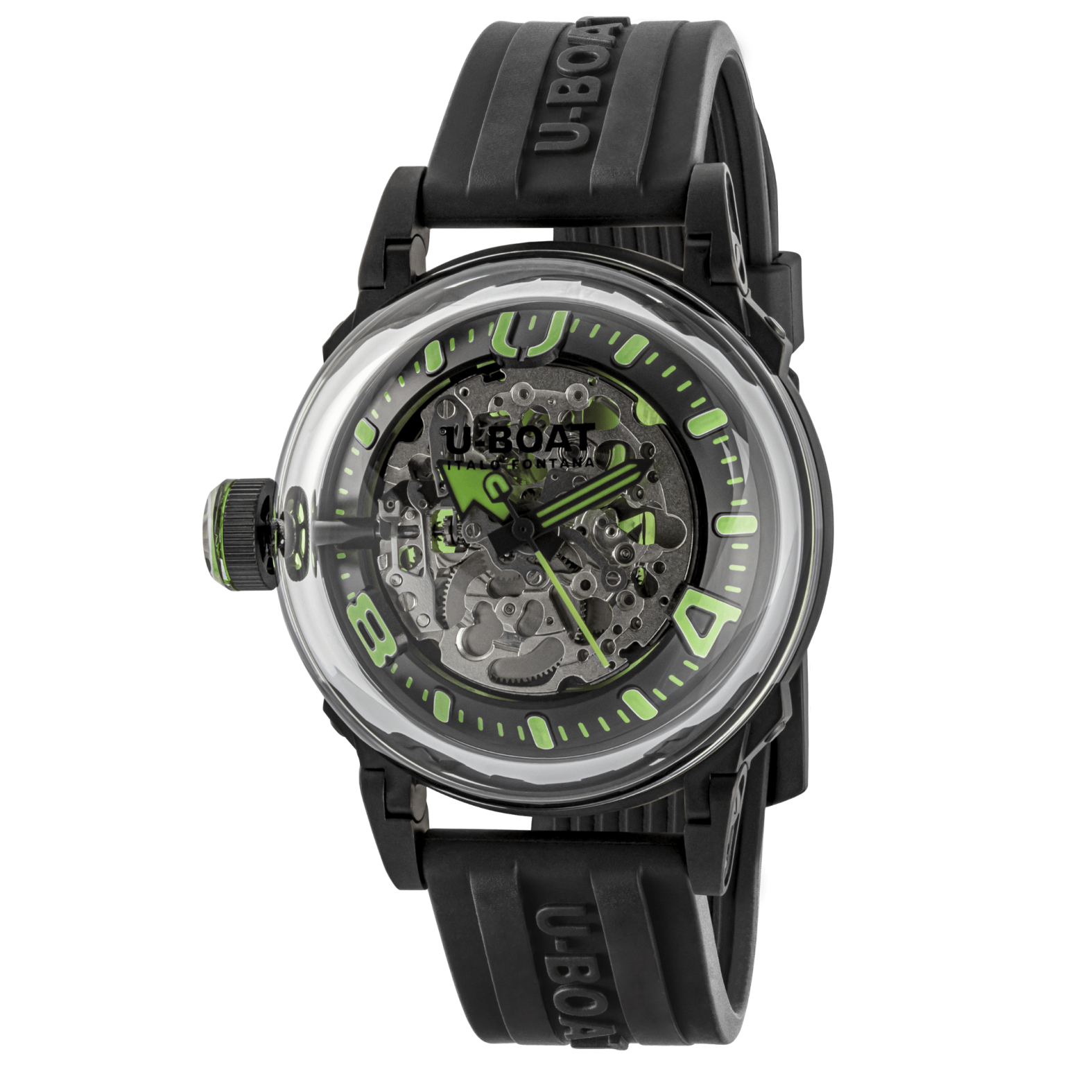 U-Boat Men's Watch 44mm U-65 Automatic Green