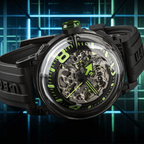 U-Boat U-65 Automatic Men's Black Green Watch