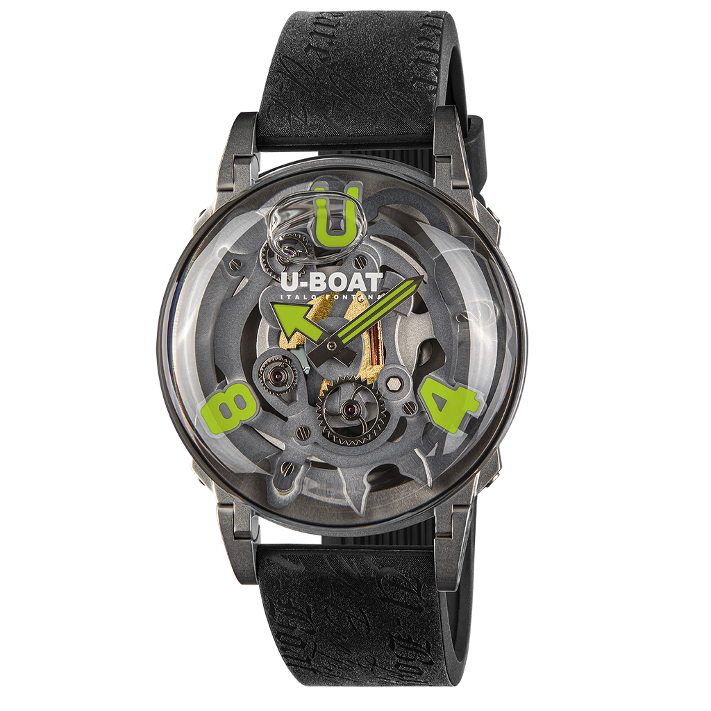 U-Boat U-65 Men’s Black Green Watch