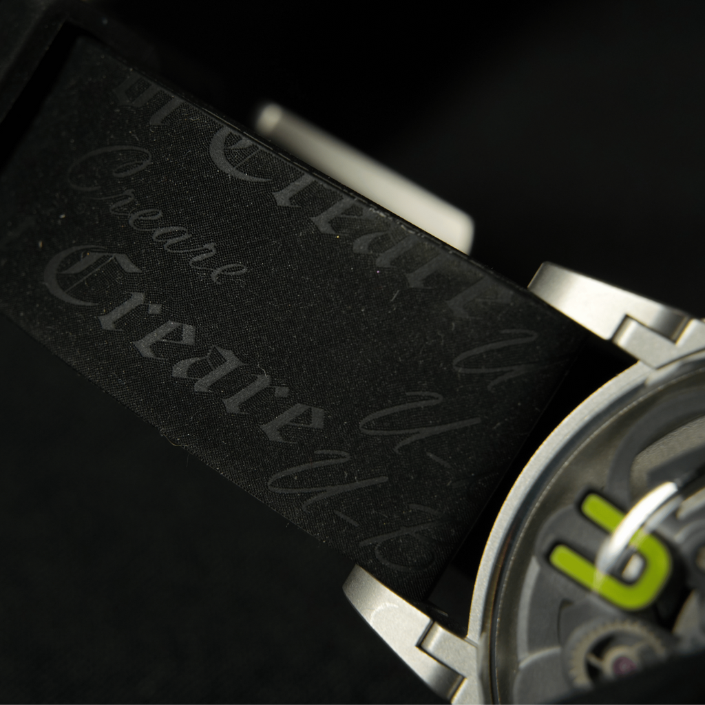 U-Boat U-65 Men’s Black Green Watch