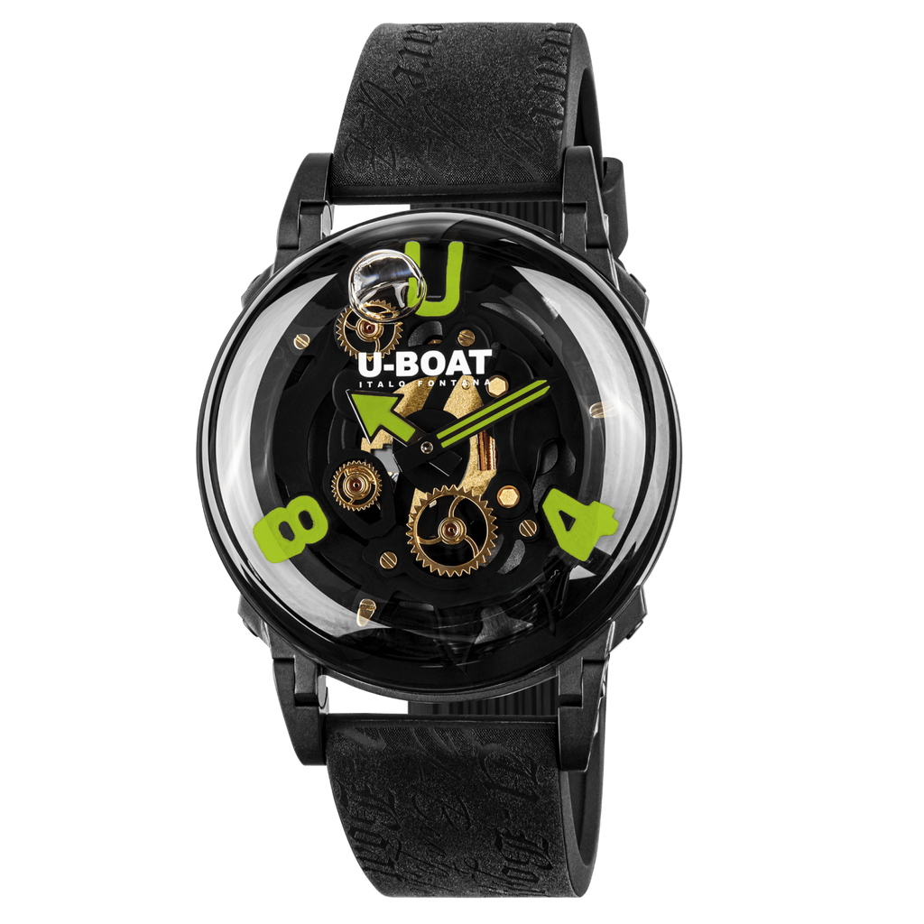 U-Boat Men's Watch 44mm U-65 Black Green