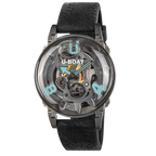 U-Boat Men's Watch 44mm U-65 Black Turquoise
