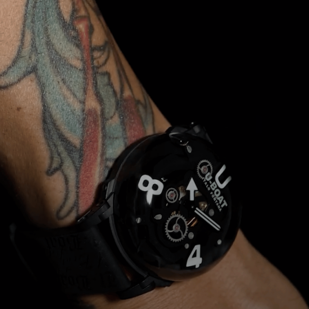 U-Boat U-65 Men's Black PVD Stainless Steel Watch