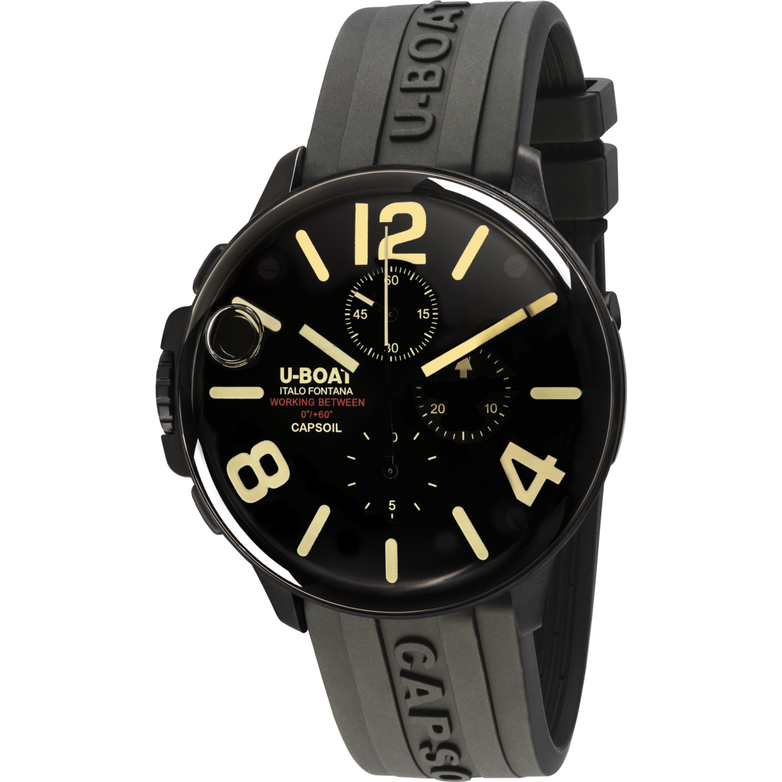 U-Boat Capsoil Chronograph Oil Immersion Men’s Black Watch