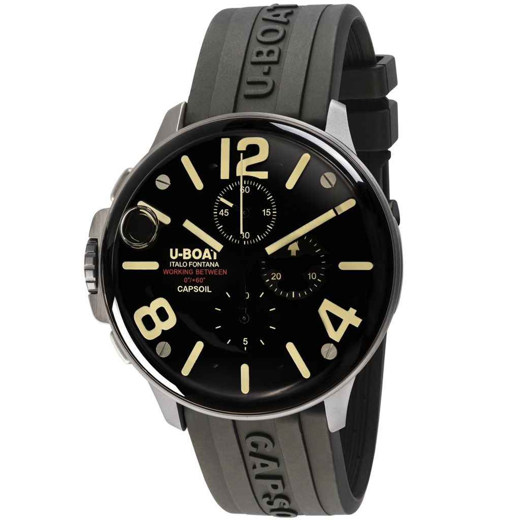 U-Boat Capsoil Chronograph Oil Immersion Men’s Black Watch