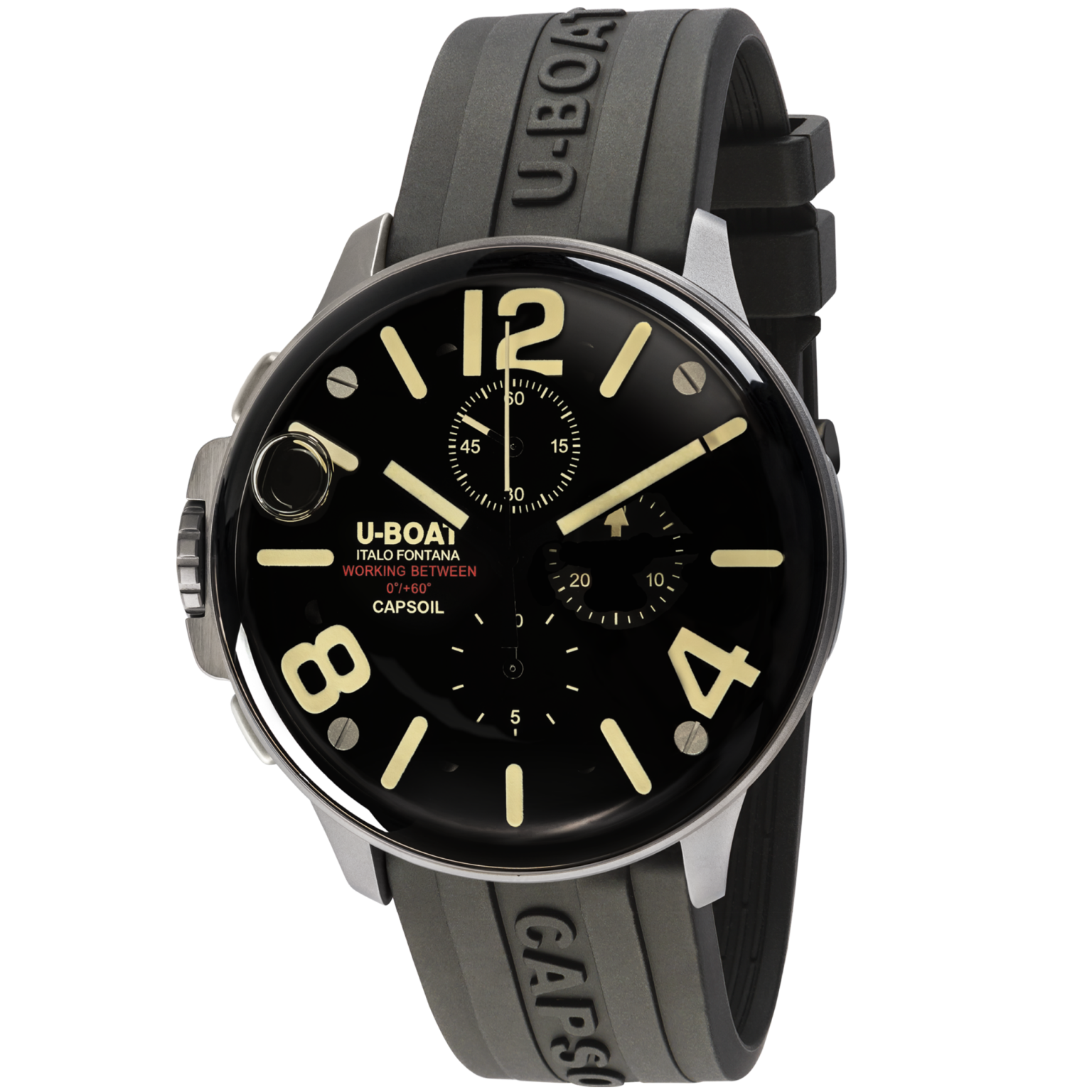 U-Boat Capsoil Chronograph Oil Immersion Men’s Black Watch
