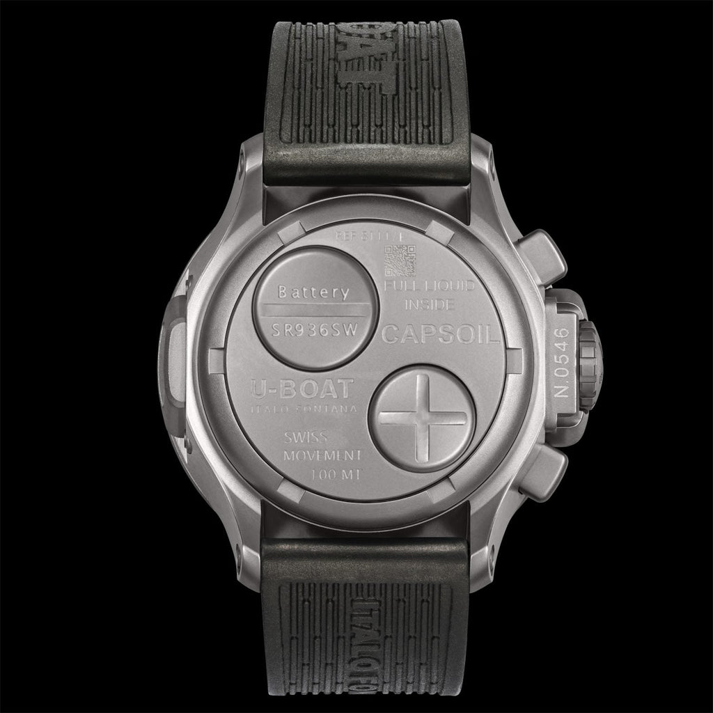 U-Boat Capsoil Chronograph Oil Immersion Men’s Black Watch
