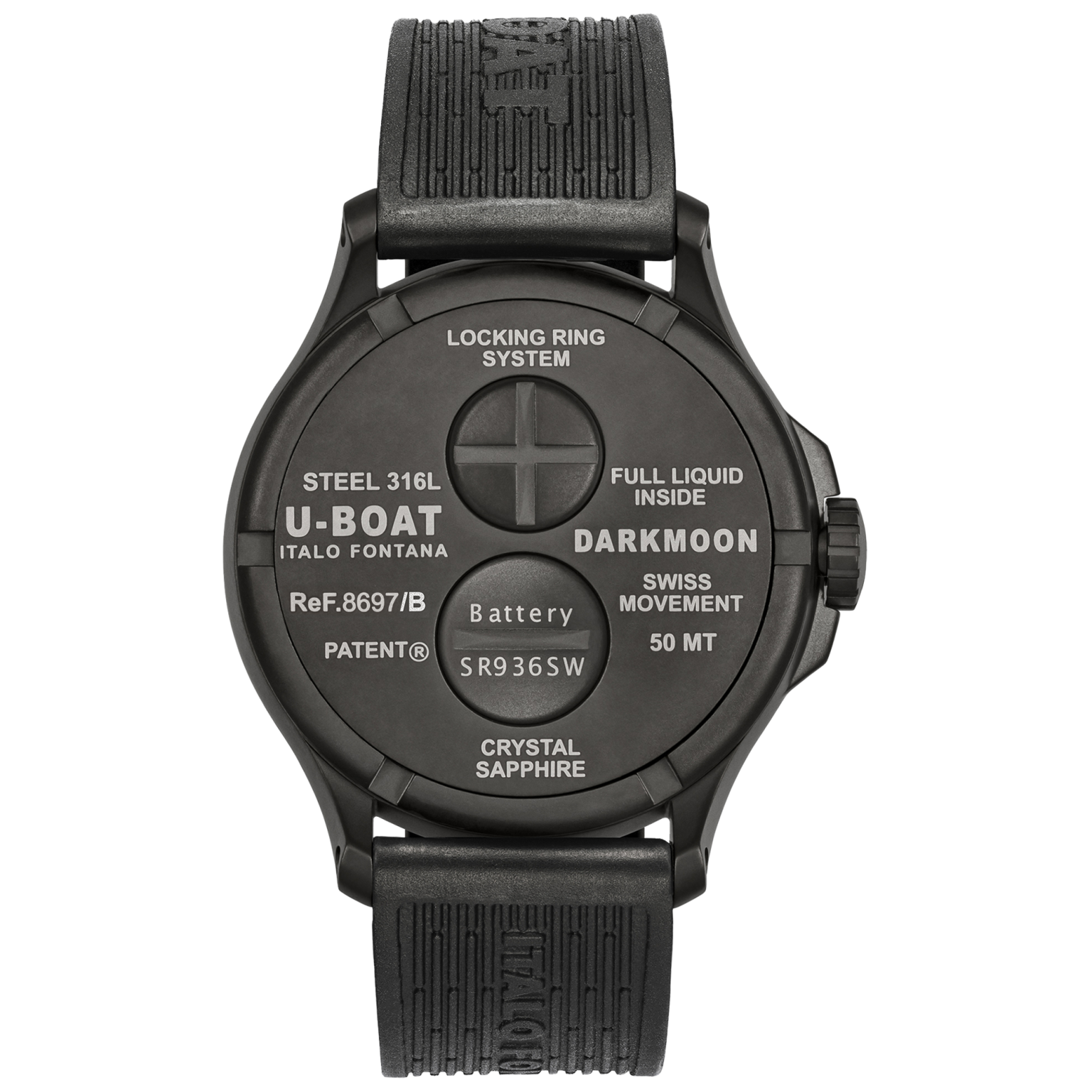 U-Boat Darkmoon Soleil Oil Immersion Men’s Red Watch