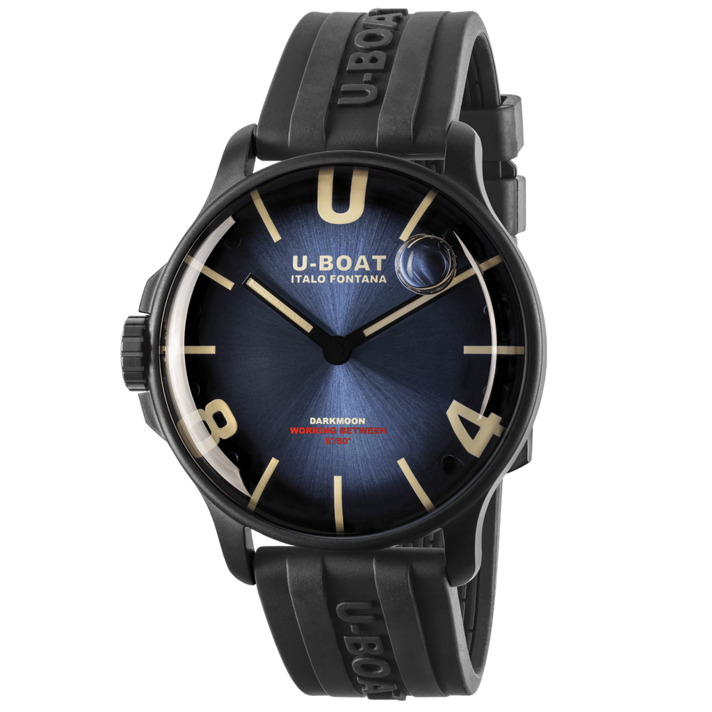 U-Boat Men’s Watch 47mm Darkmoon Oil Immersion Blue