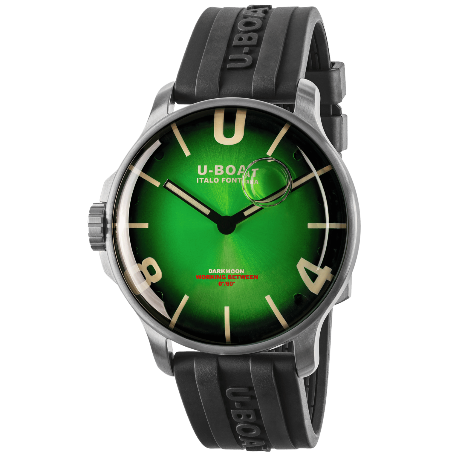 U-Boat Men’s Watch 47mm Darkmoon Soleil Oil Immersion Green