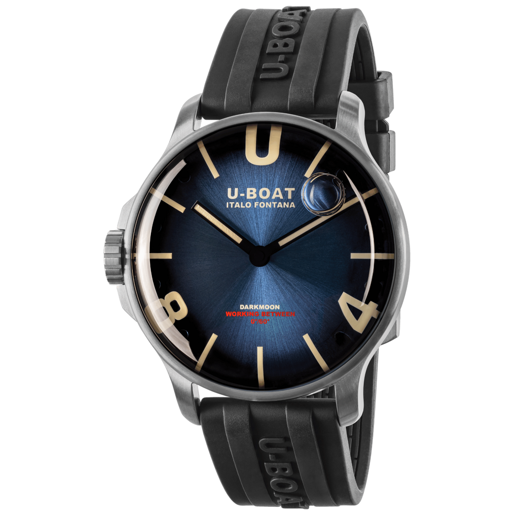 U-Boat Men’s Watch 47mm Darkmoon Soleil Oil Immersion Blue