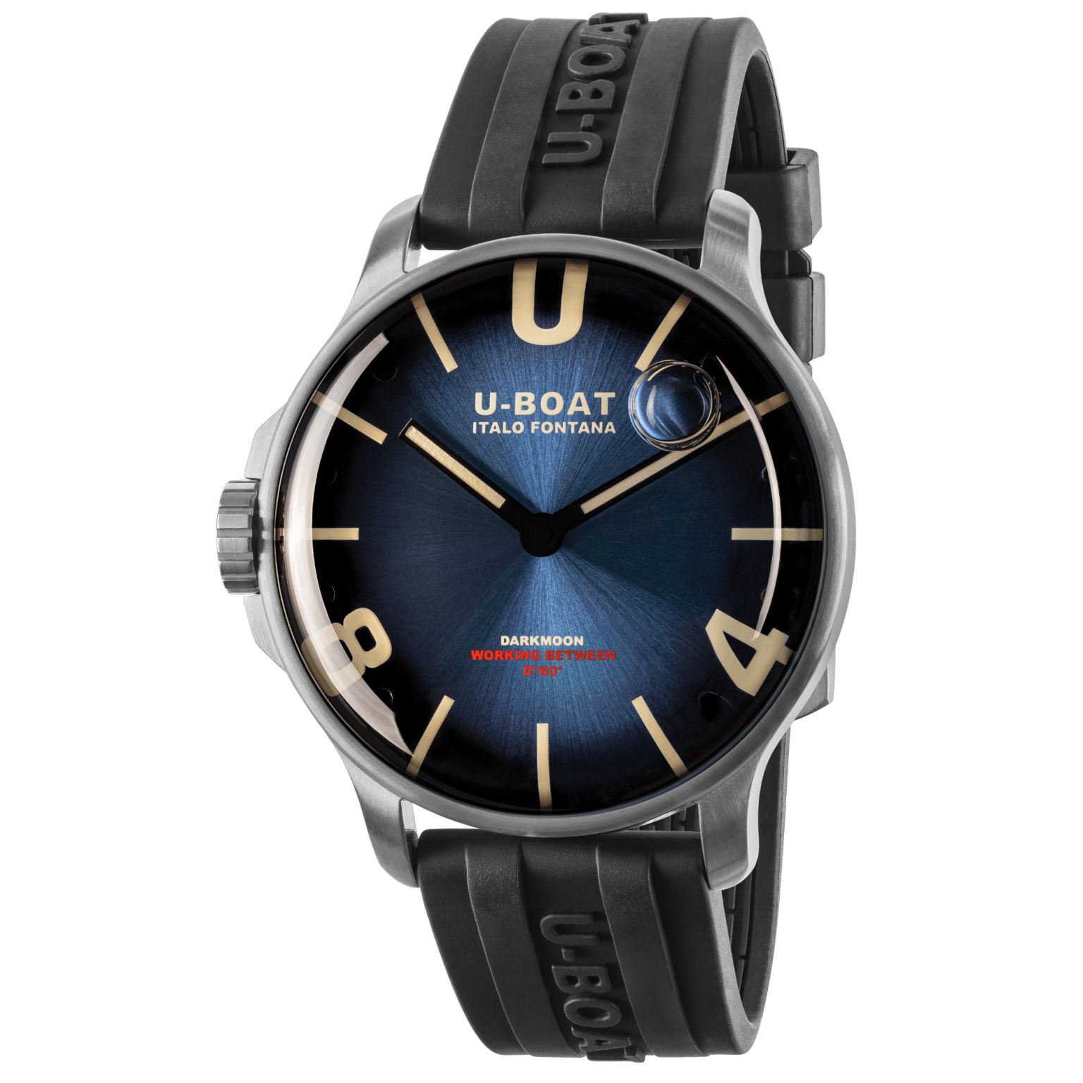 U-Boat Men’s Watch 47mm Darkmoon Soleil Oil Immersion Blue