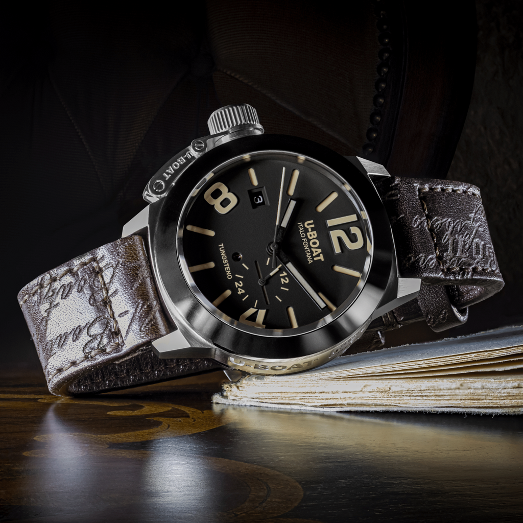U-Boat Classico 42 Tungsten Men’s Black Watch
