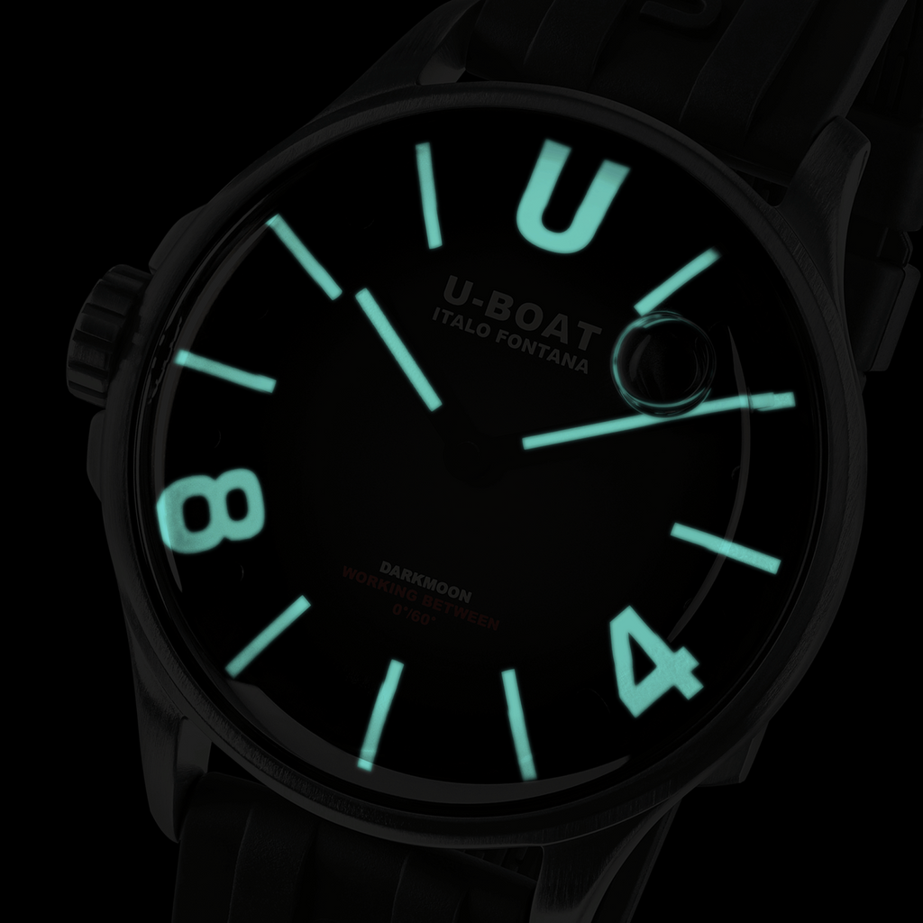 U-Boat Men’s Watch 42mm Darkmoon Oil Immersion Black