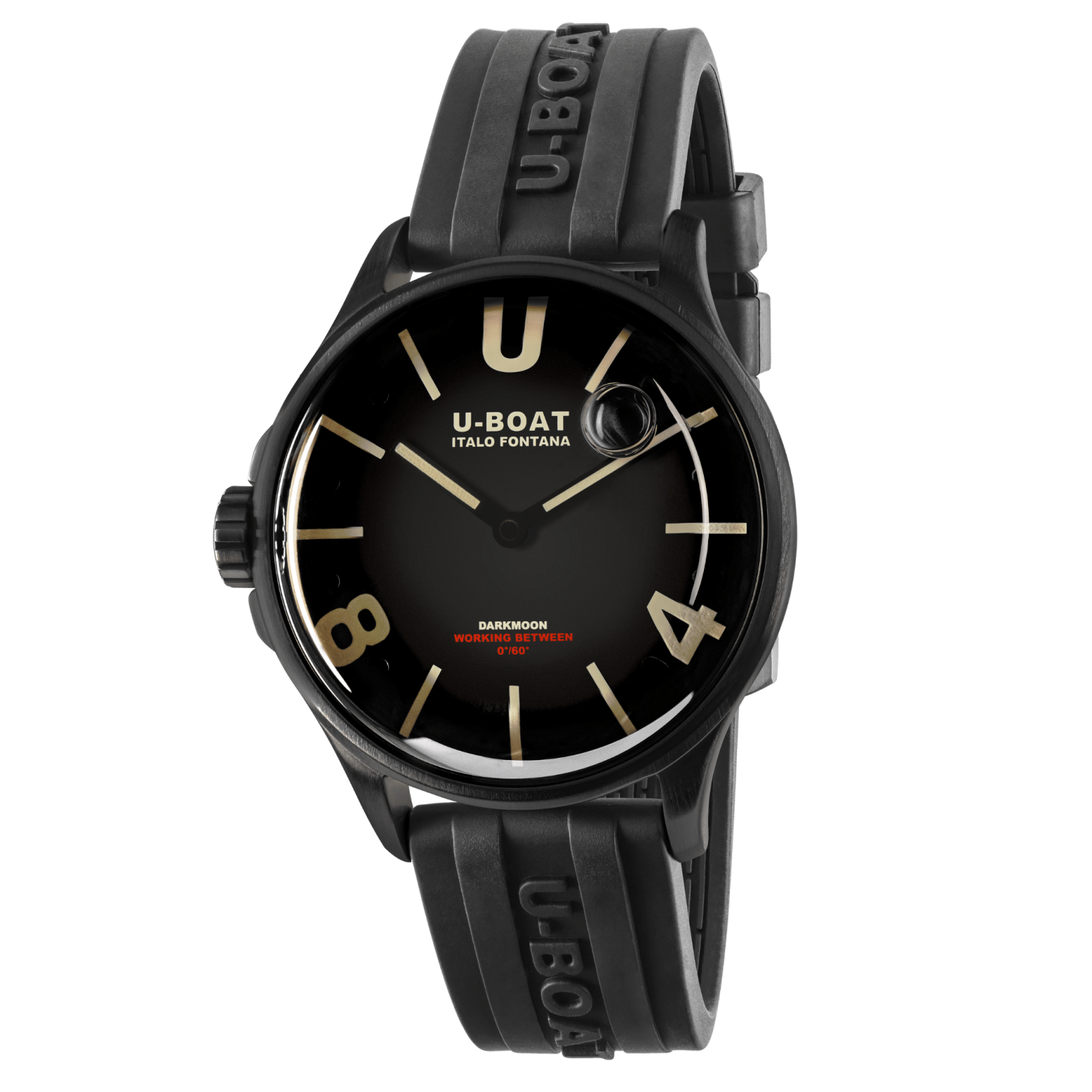 U-Boat Men’s Watch 42mm Darkmoon Oil Immersion Black