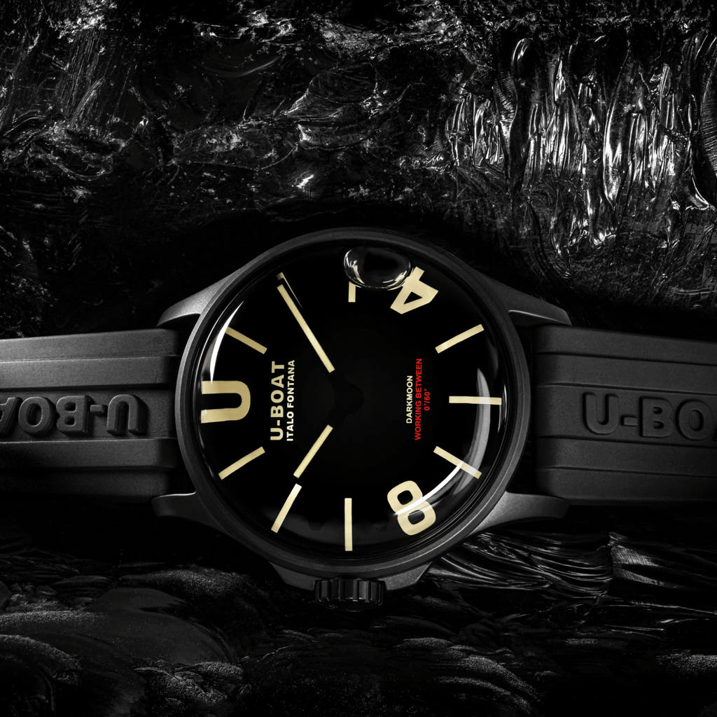 U-Boat Men’s Watch 42mm Darkmoon Oil Immersion Black