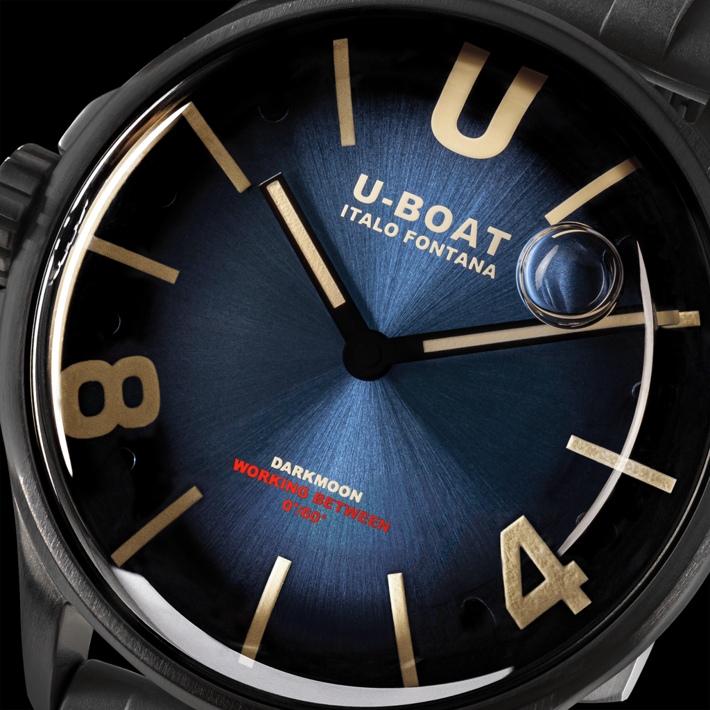 U-Boat Men’s Watch 42mm Darkmoon Oil Immersion Blue