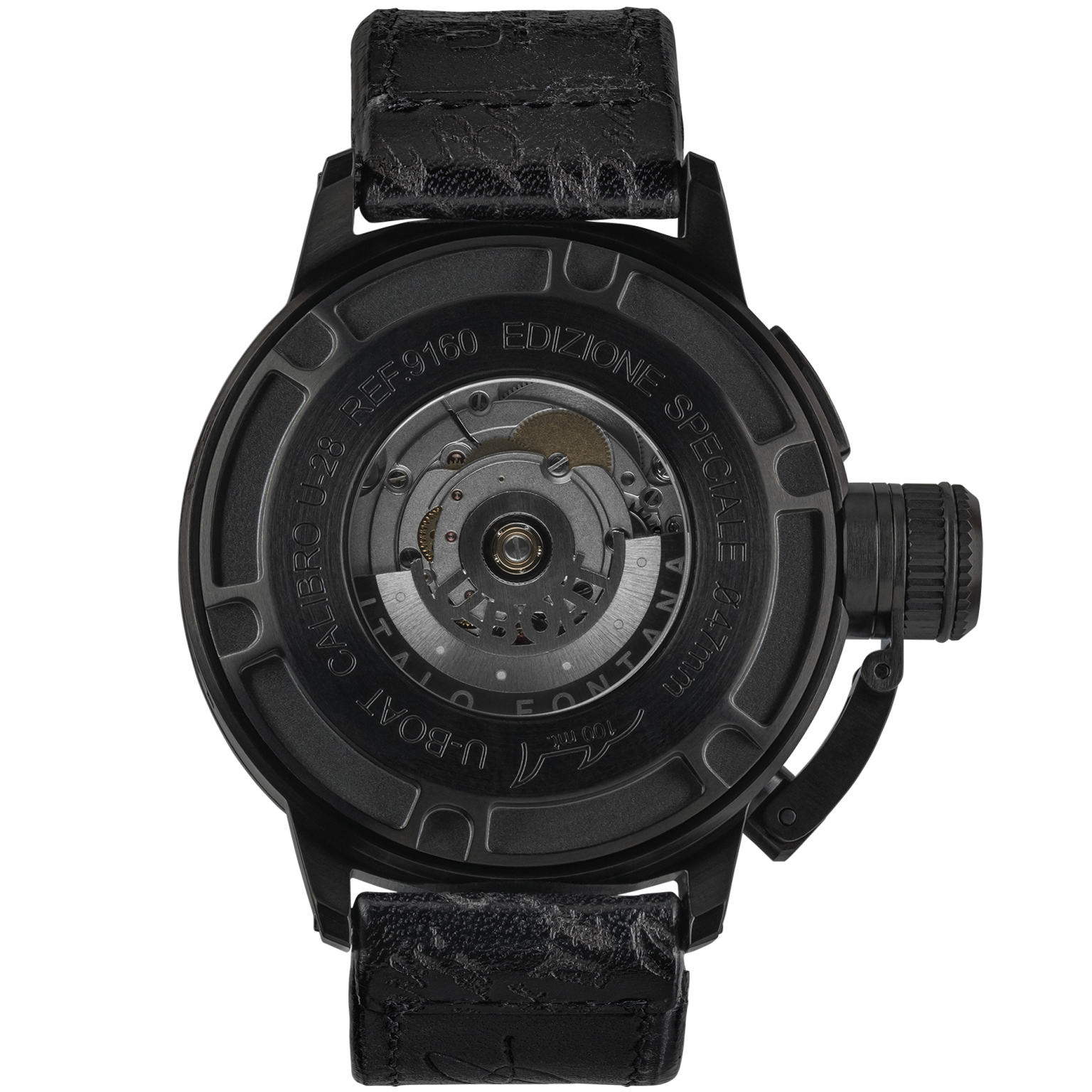 U-Boat Men’s Watch 47mm Classico U-47 Black AB1