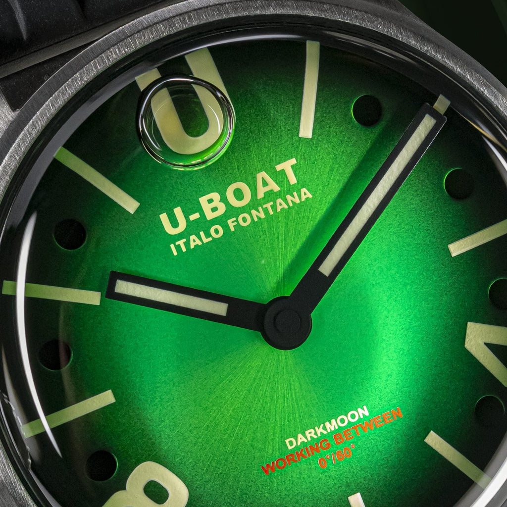 U-Boat Men’s Watch 42mm Darkmoon Soleil Oil Immersion Green