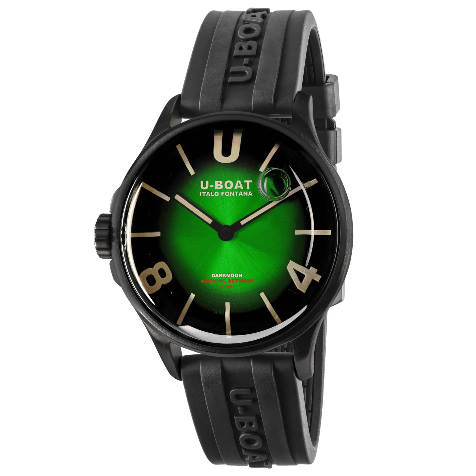 U-Boat Men’s Watch 40mm Darkmoon Soleil Green
