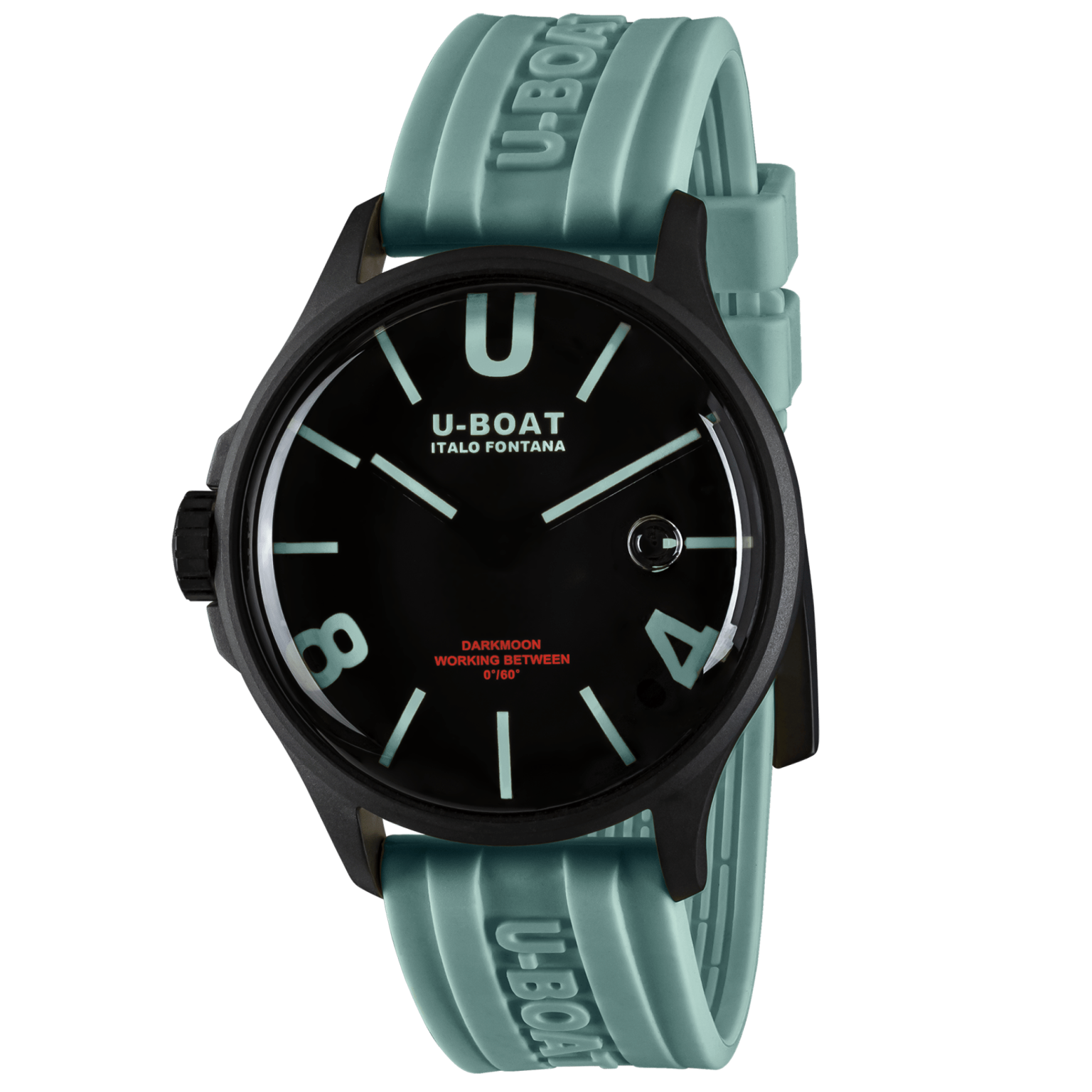 U-Boat Men’s Watch 47mm Darkmoon Oil Immersion Aquamarine