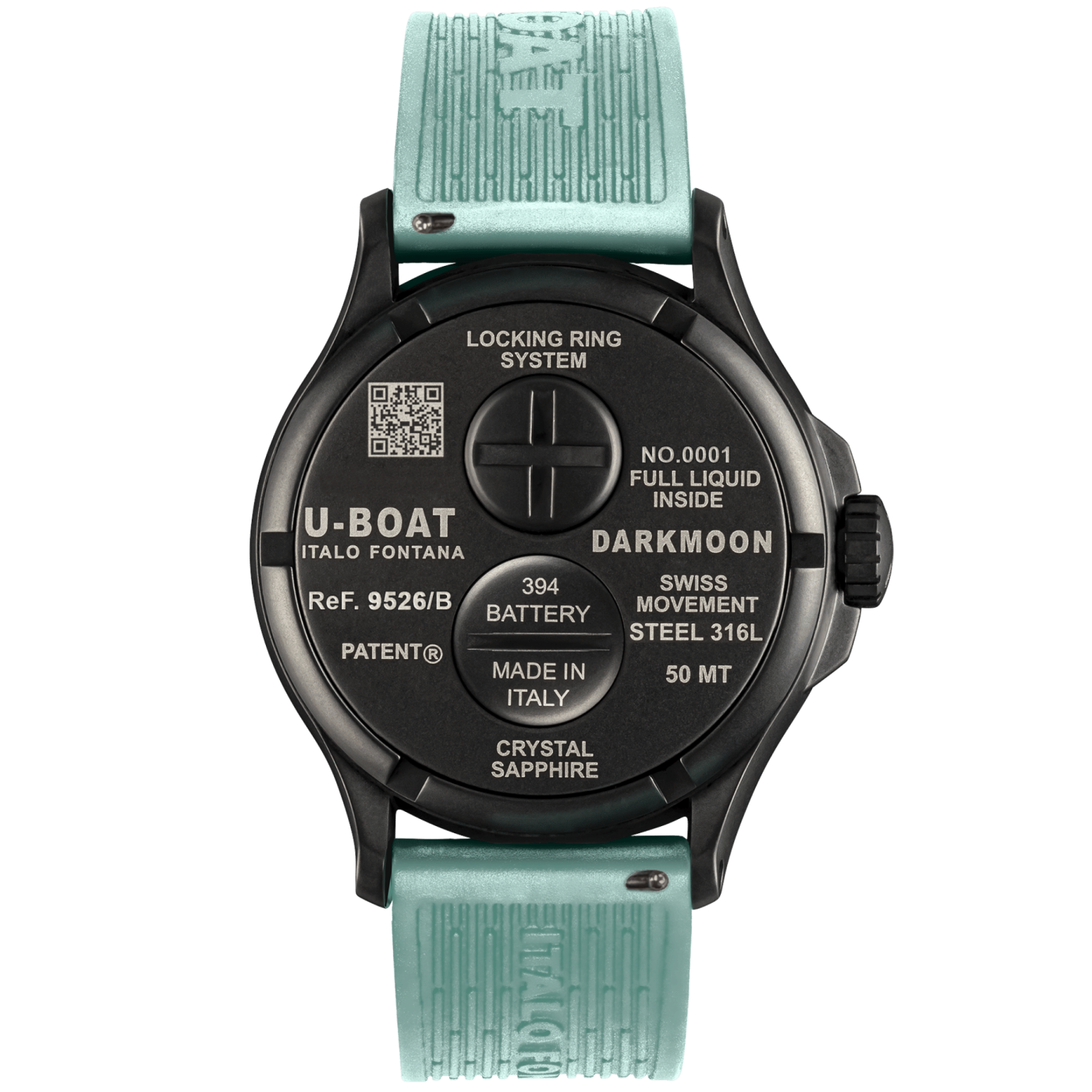 U-Boat Darkmoon Oil Immersion Men’s Aquamarine Watch
