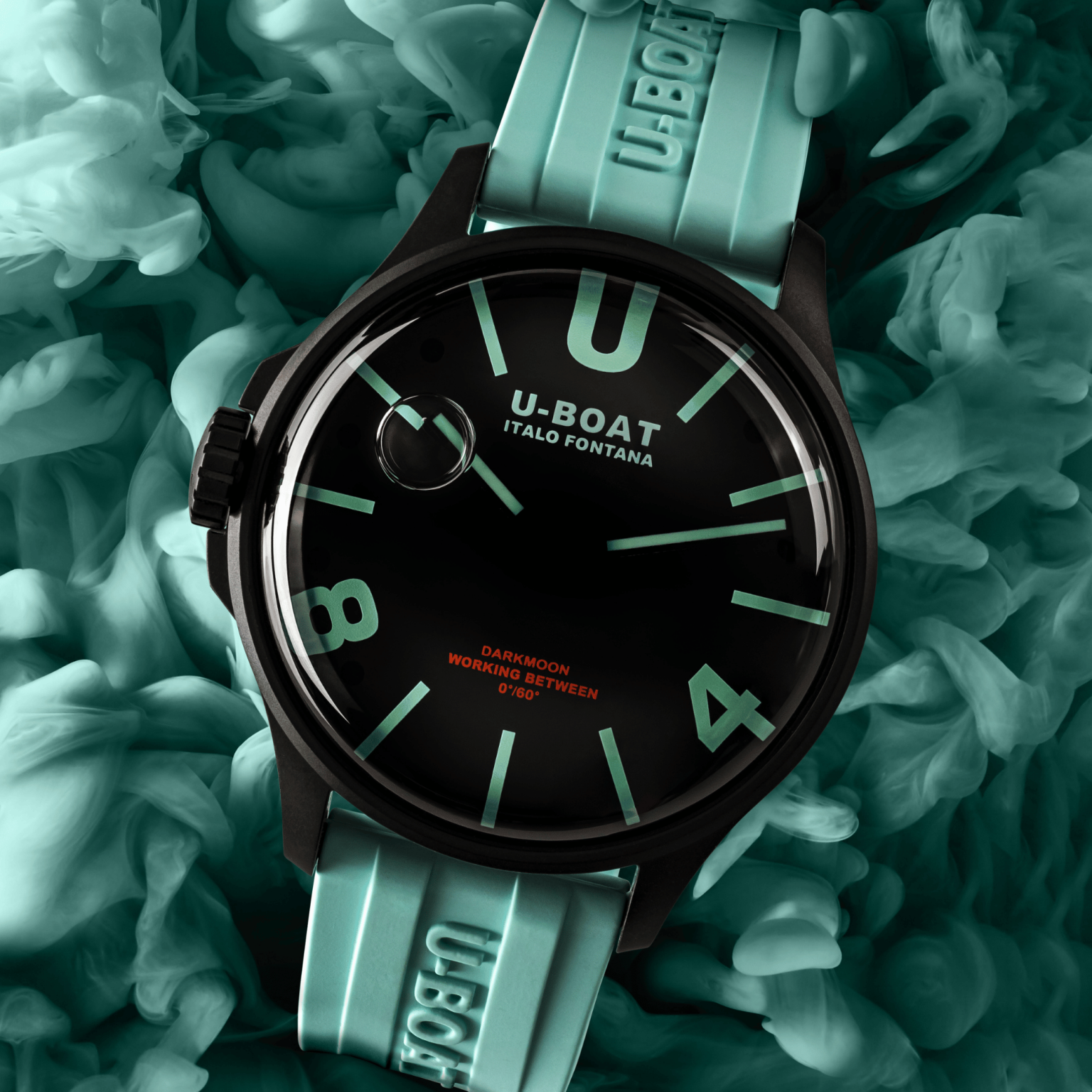 U-Boat Darkmoon Oil Immersion Men’s Aquamarine Watch