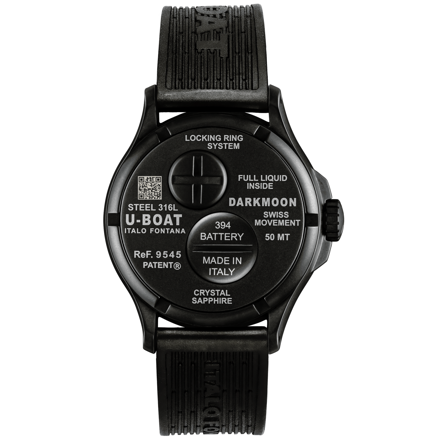 U-Boat Darkmoon 40 Oil Immersion Men’s Black Watch