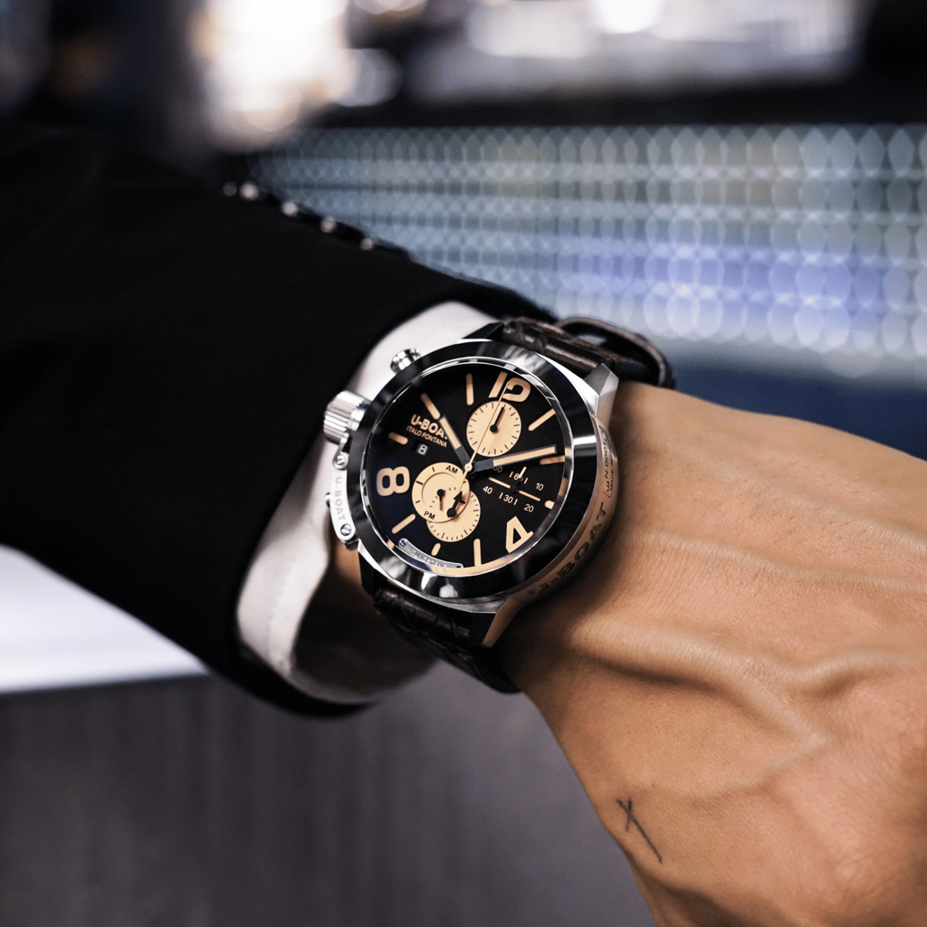 U-Boat Classico 45 Tungsten Chronograph Men’s Black Watch
