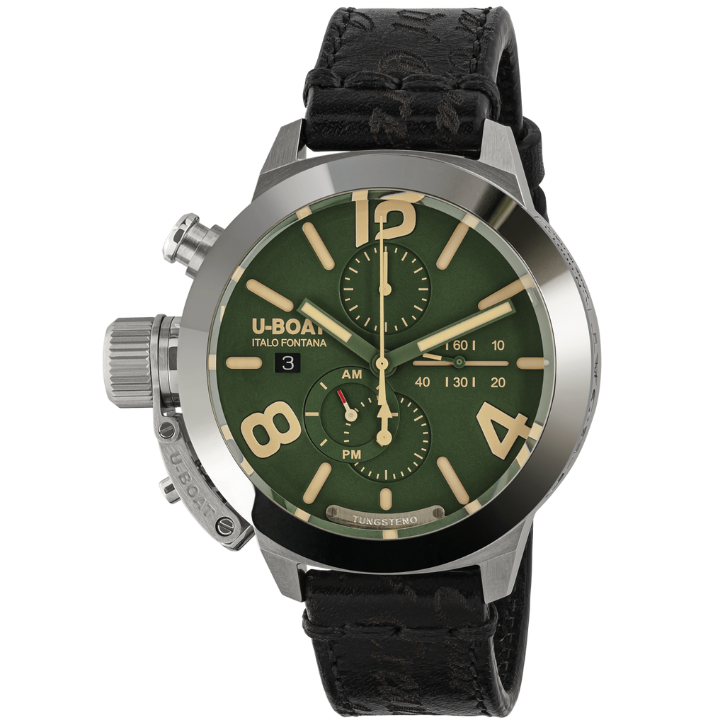 U-Boat Classico 45 Tungsten Chronograph Men’s Green Watch