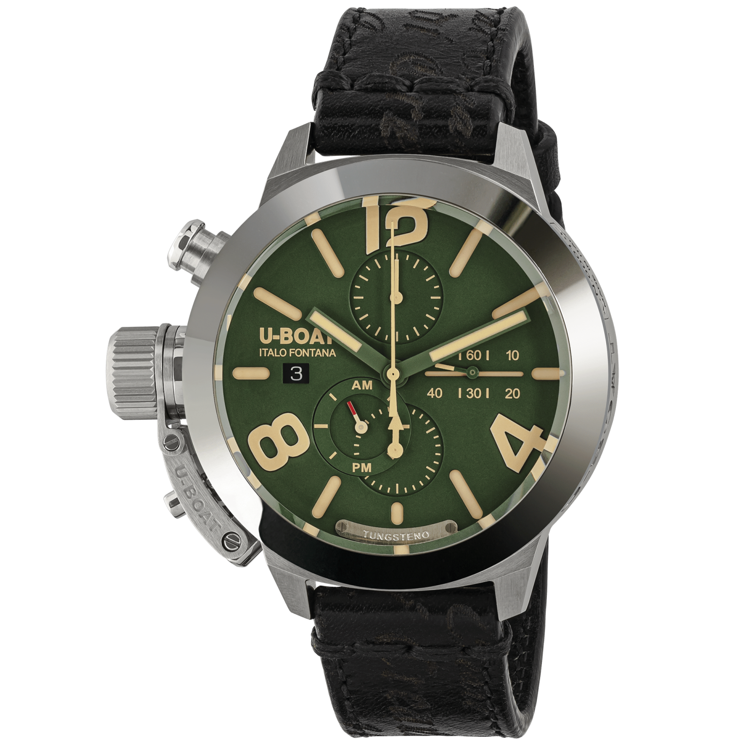 U-Boat Classico 45 Tungsten Chronograph Men’s Green Watch