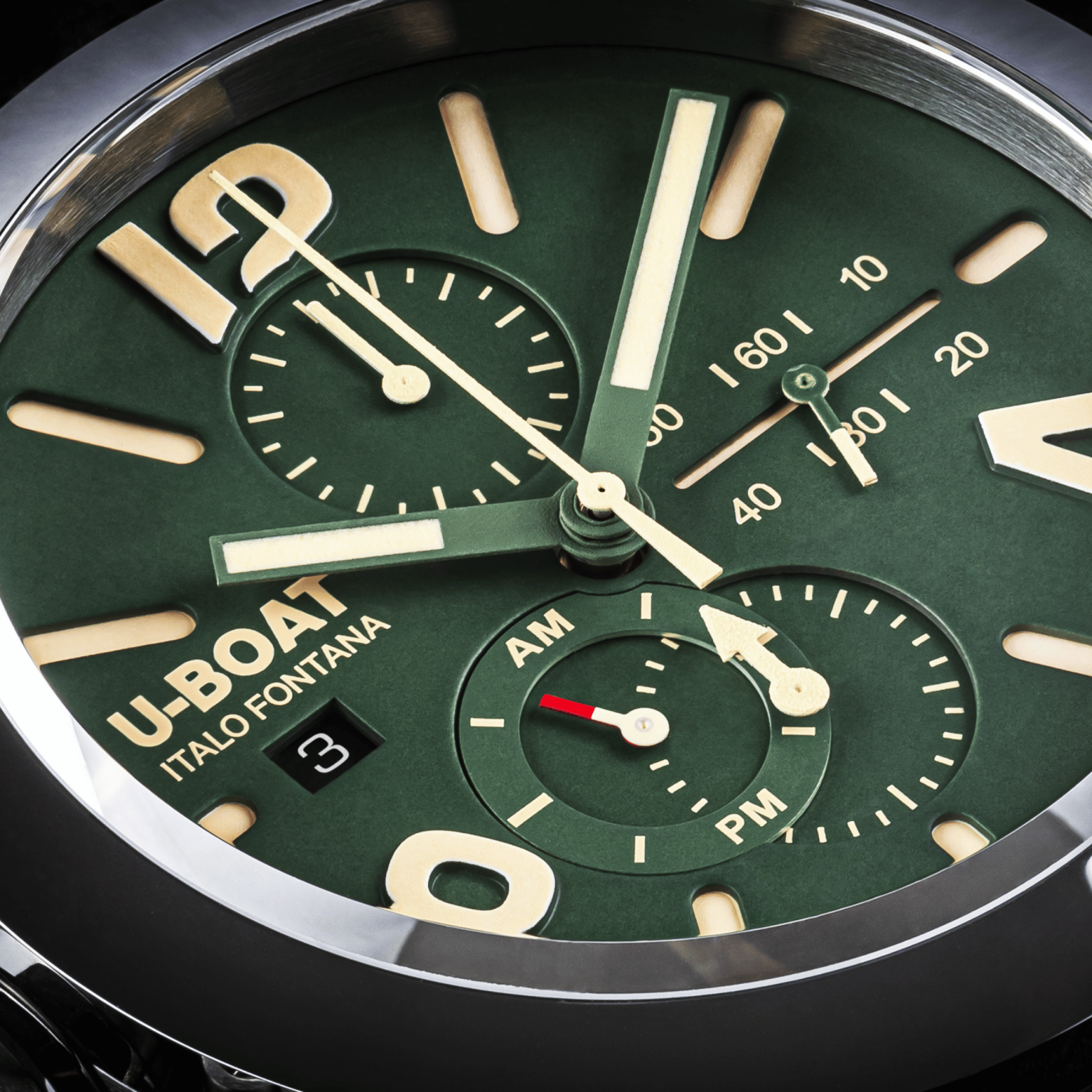 U-Boat Classico 45 Tungsten Chronograph Men’s Green Watch