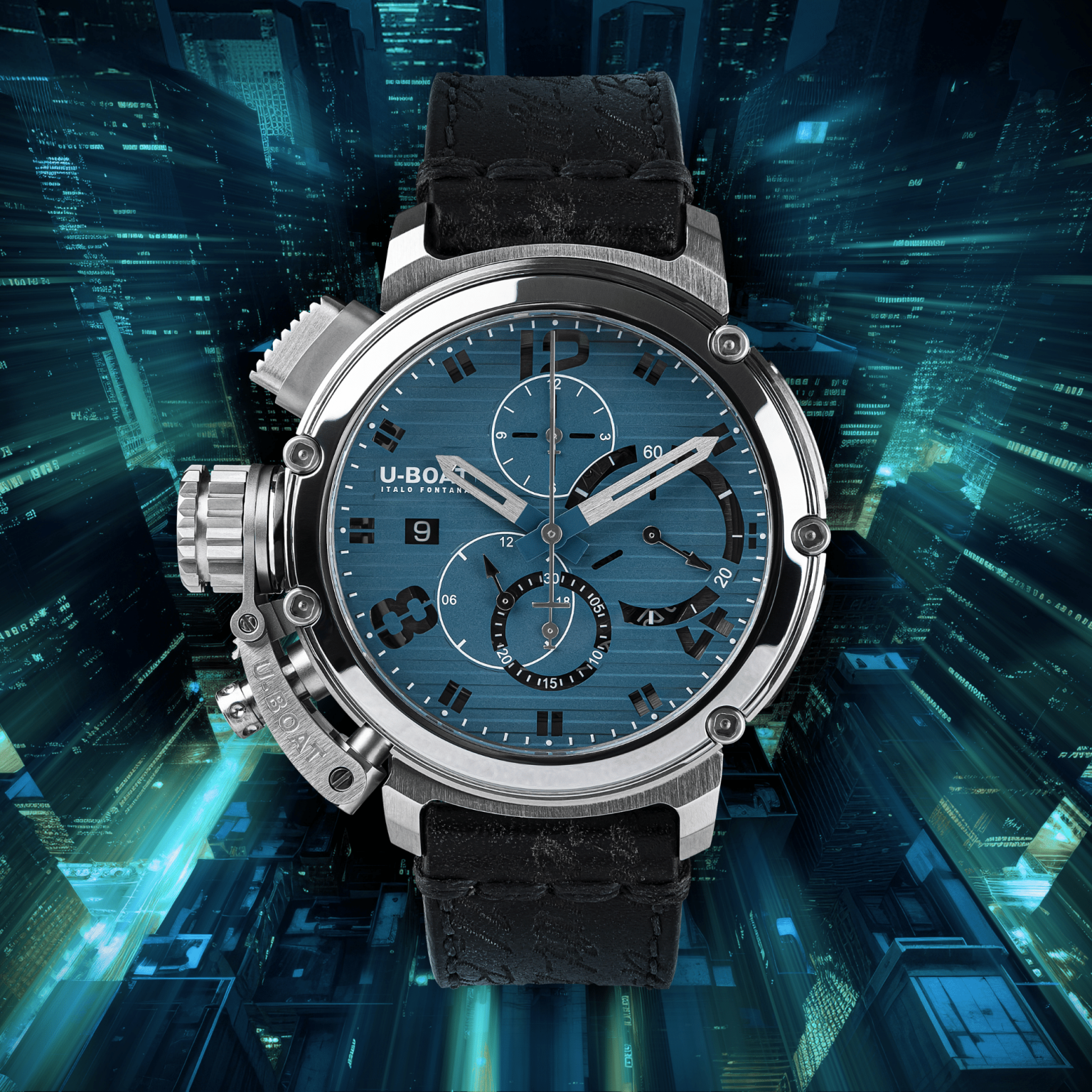 U-Boat Chimera 46 Chronograph Men’s Blue Watch