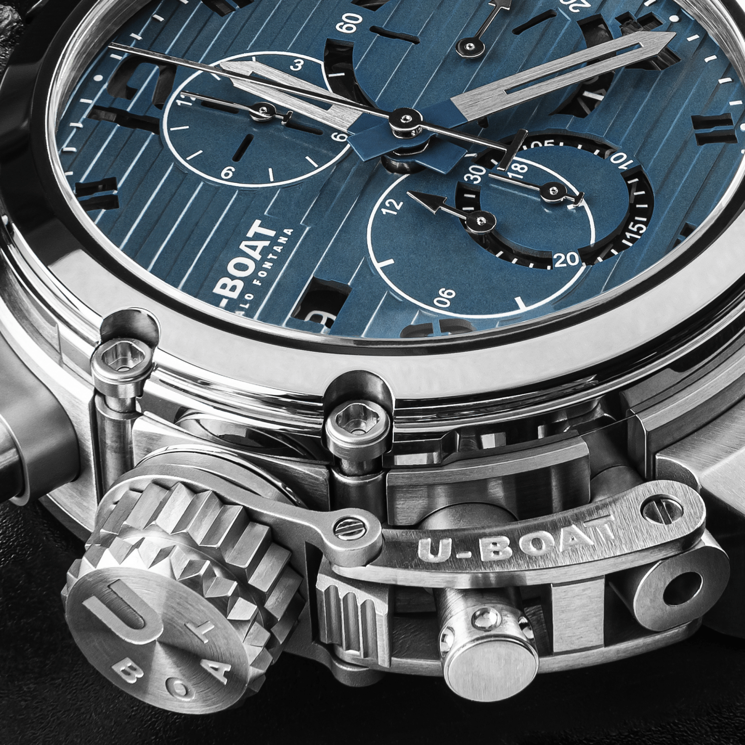 U-Boat Men’s Watch 46mm Chimera 46 Chronograph Blue