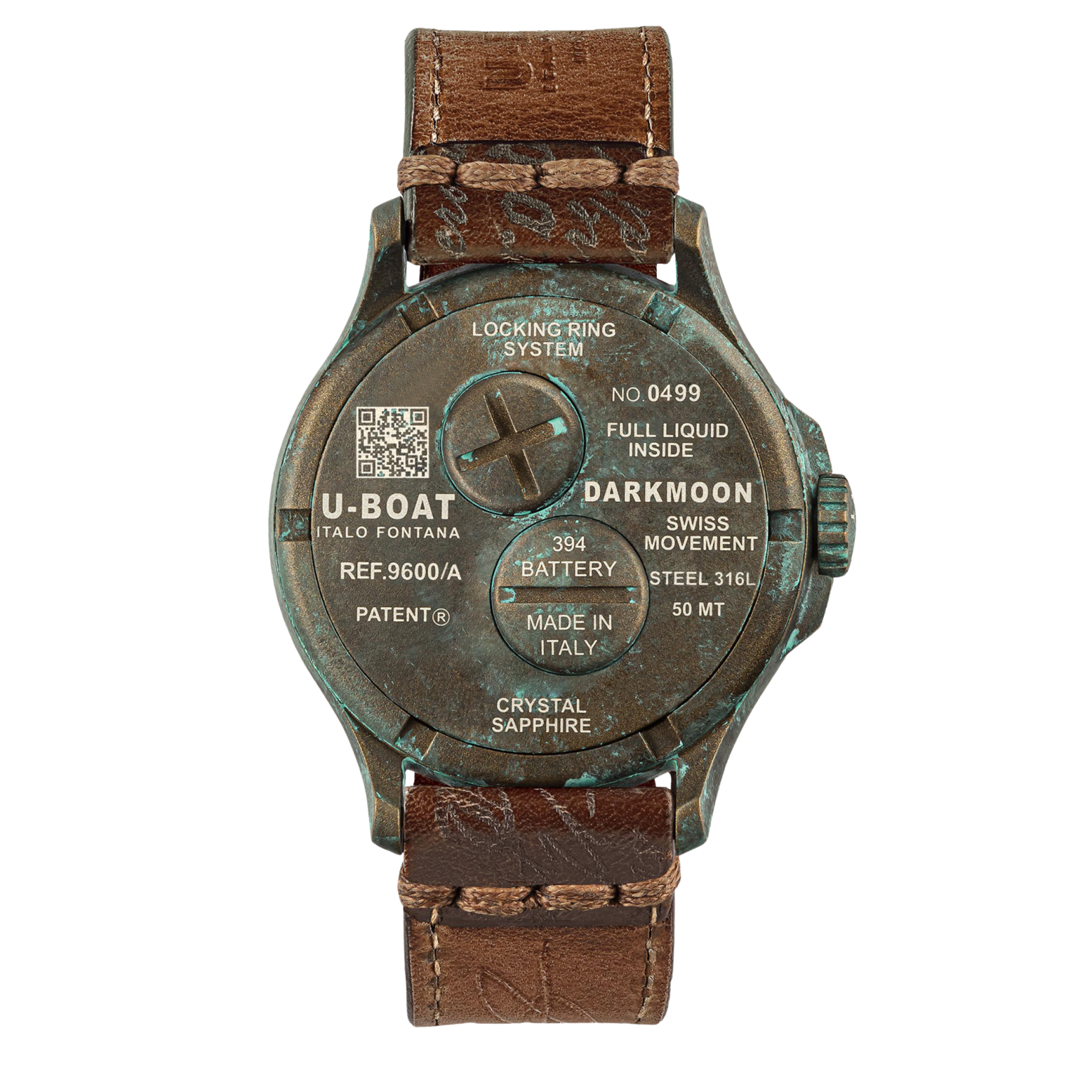 Darkmoon Men’s Watch 47mm Vintage Unico Bronze Black