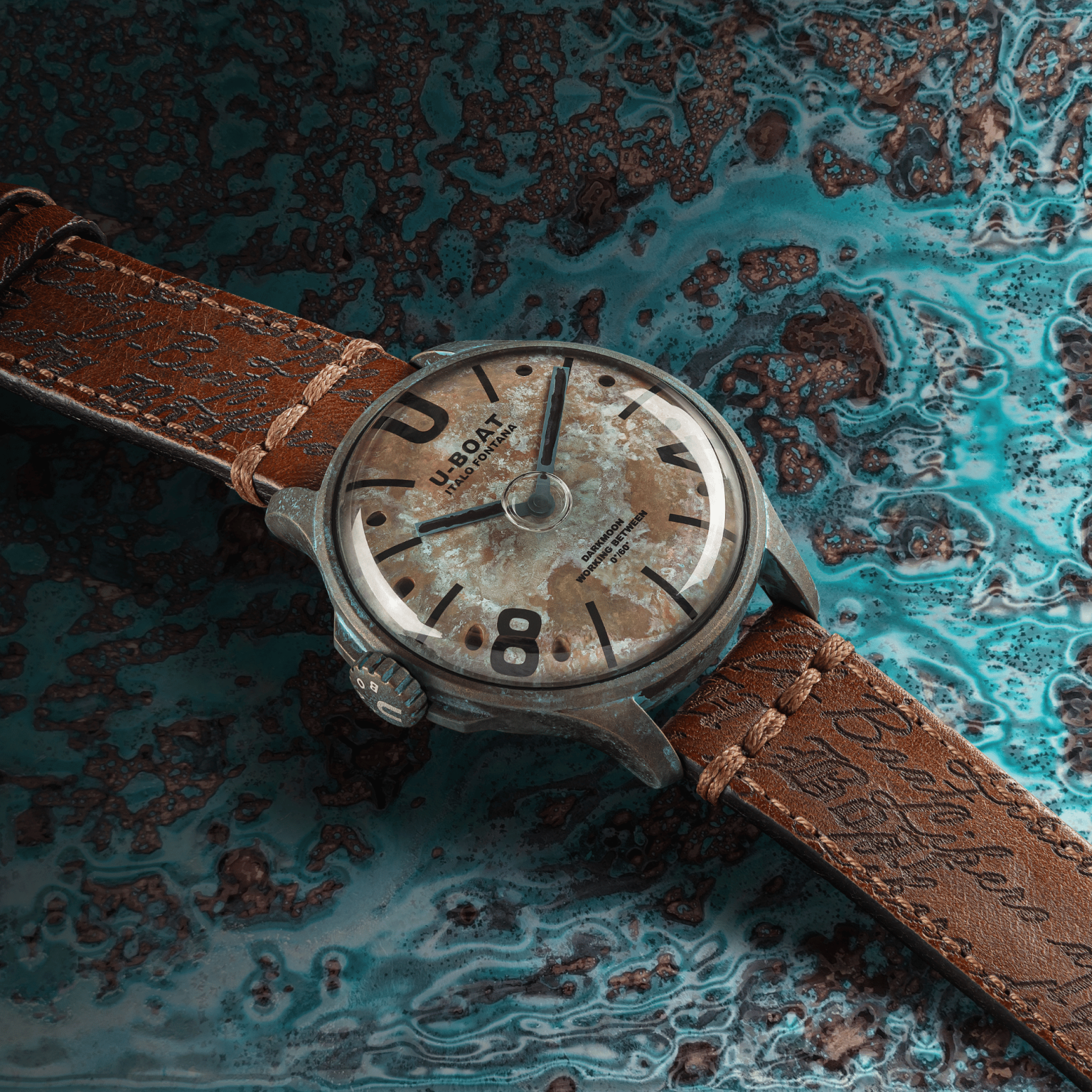 Darkmoon Vintage Unico Men’s Bronze Black Watch